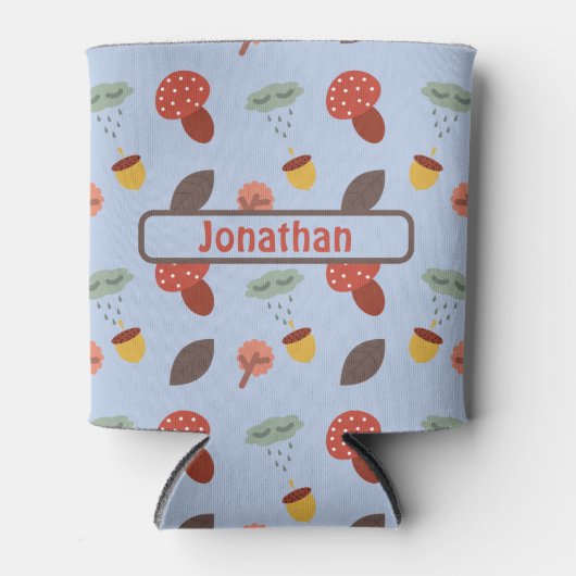 Gepersonaliseerde herfst blikjeskoeler (Voorkant)