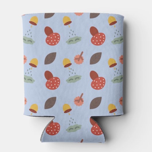 Gepersonaliseerde herfst blikjeskoeler (Achterkant)