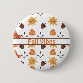 Gepersonaliseerde Herfst Button (Voorkant)