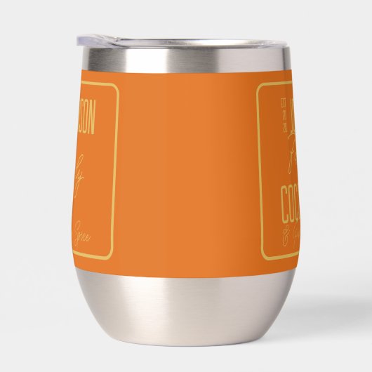 Gepersonaliseerde Herfst Familie Pompoen Spice (Rechts)