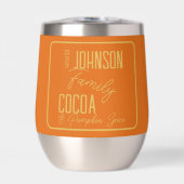 Gepersonaliseerde Herfst Familie Pompoen Spice (Voorkant)