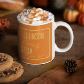 Gepersonaliseerde Herfst Familie Pompoen Spice Koffiemok