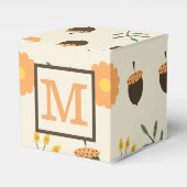 Gepersonaliseerde Herfst Favor Box Bedankdoosjes (Voorkant Zijde)