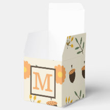 Gepersonaliseerde Herfst Favor Box