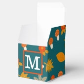 Gepersonaliseerde Herfst Favor Box Bedankdoosjes (Geopend)