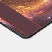 Gepersonaliseerde Herfst Galaxy Oogst Maan Bureaumat (Hoek)