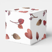 Gepersonaliseerde herfst gunst box bedankdoosjes (Achterkant)