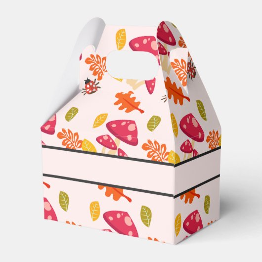 Gepersonaliseerde herfst gunst box bedankdoosjes (Achterkant)