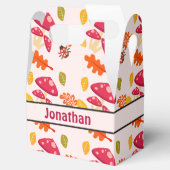 Gepersonaliseerde herfst gunst box bedankdoosjes (Geopend)