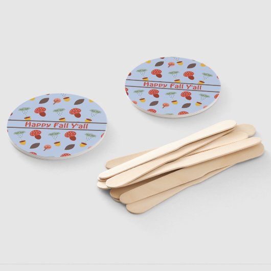 Gepersonaliseerde Herfst Handwaaier (Niet-gemonteerd)