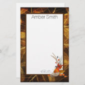 Gepersonaliseerde herfst Harvest Briefpapier (Voorkant / Achterkant)