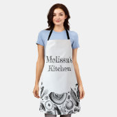 Gepersonaliseerde Herfst Harvest Schort (Gedragen)