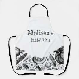 Gepersonaliseerde Herfst Harvest Schort