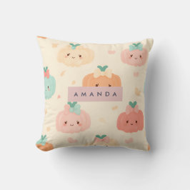 Gepersonaliseerde Herfst Herfst Pastel Schattige P Kussen