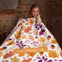 Gepersonaliseerde Herfst - Herfstbladeren & eikels