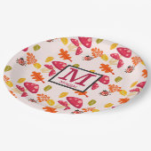 Gepersonaliseerde Herfst papier Borden Papieren Bordje (Gekanteld)