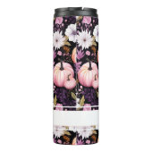 Gepersonaliseerde Herfst Pattern Thermal Tumbler Thermosbeker (Achterkant)