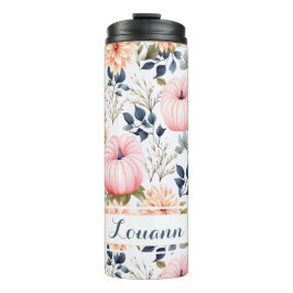 Gepersonaliseerde Herfst Pattern Thermal Tumbler Thermosbeker