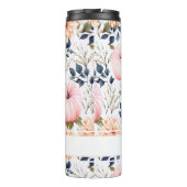 Gepersonaliseerde Herfst Pattern Thermal Tumbler Thermosbeker (Achterkant)