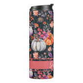 Gepersonaliseerde Herfst Pattern Thermal Tumbler Thermosbeker (Gedraaid links)