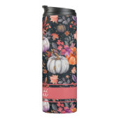 Gepersonaliseerde Herfst Pattern Thermal Tumbler Thermosbeker (Geroteerd rechts)