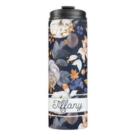 Gepersonaliseerde Herfst Pattern Thermal Tumbler Thermosbeker