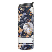 Gepersonaliseerde Herfst Pattern Thermal Tumbler Thermosbeker (Gedraaid links)