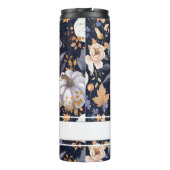 Gepersonaliseerde Herfst Pattern Thermal Tumbler Thermosbeker (Achterkant)