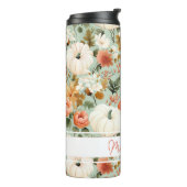 Gepersonaliseerde Herfst Pattern Thermal Tumbler Thermosbeker (Gedraaid links)