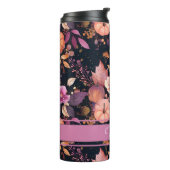 Gepersonaliseerde Herfst Pattern Thermal Tumbler Thermosbeker (Gedraaid links)