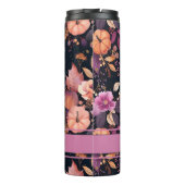 Gepersonaliseerde Herfst Pattern Thermal Tumbler Thermosbeker (Achterkant)