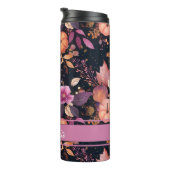 Gepersonaliseerde Herfst Pattern Thermal Tumbler Thermosbeker (Geroteerd rechts)