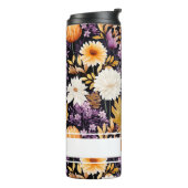Gepersonaliseerde Herfst Pattern Thermal Tumbler Thermosbeker (Gedraaid links)