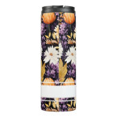 Gepersonaliseerde Herfst Pattern Thermal Tumbler Thermosbeker (Achterkant)