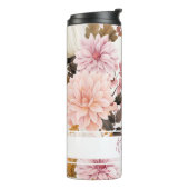 Gepersonaliseerde Herfst Pattern Thermal Tumbler Thermosbeker (Gedraaid links)