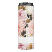 Gepersonaliseerde Herfst Pattern Thermal Tumbler Thermosbeker (Achterkant)