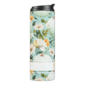 Gepersonaliseerde Herfst Pattern Thermal Tumbler Thermosbeker (Gedraaid links)
