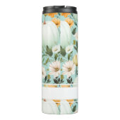 Gepersonaliseerde Herfst Pattern Thermal Tumbler Thermosbeker (Achterkant)