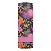 Gepersonaliseerde Herfst Pattern Thermal Tumbler Thermosbeker (Achterkant)