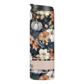 Gepersonaliseerde Herfst Pattern Thermal Tumbler Thermosbeker (Geroteerd rechts)