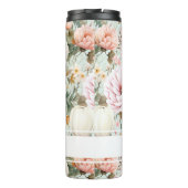 Gepersonaliseerde Herfst Pattern Thermal Tumbler Thermosbeker (Achterkant)