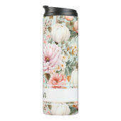 Gepersonaliseerde Herfst Pattern Thermal Tumbler Thermosbeker (Geroteerd rechts)