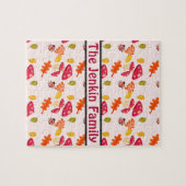 Gepersonaliseerde herfst puzzel (Horizontaal)