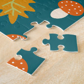 Gepersonaliseerde herfst puzzel legpuzzel (Zijkant)