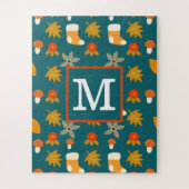 Gepersonaliseerde Herfst puzzel Legpuzzel (Verticaal)