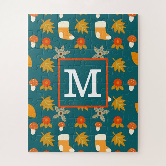 Gepersonaliseerde Herfst puzzel Legpuzzel (Verticaal)