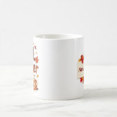 Gepersonaliseerde Herfst Teacher Vibes Koffiemok (Center)