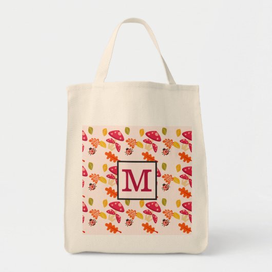 Gepersonaliseerde Herfst Tote Bag (Voorkant)