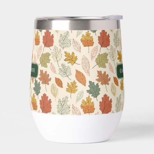 Gepersonaliseerde herfstbladeren - Cosy Autumn Cus (Links)