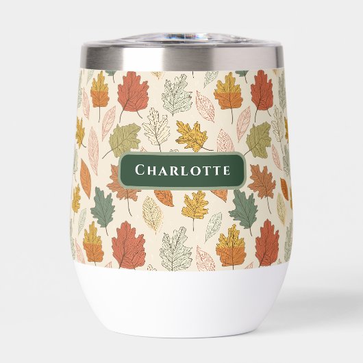 Gepersonaliseerde herfstbladeren - Cosy Autumn Cus (Voorkant)